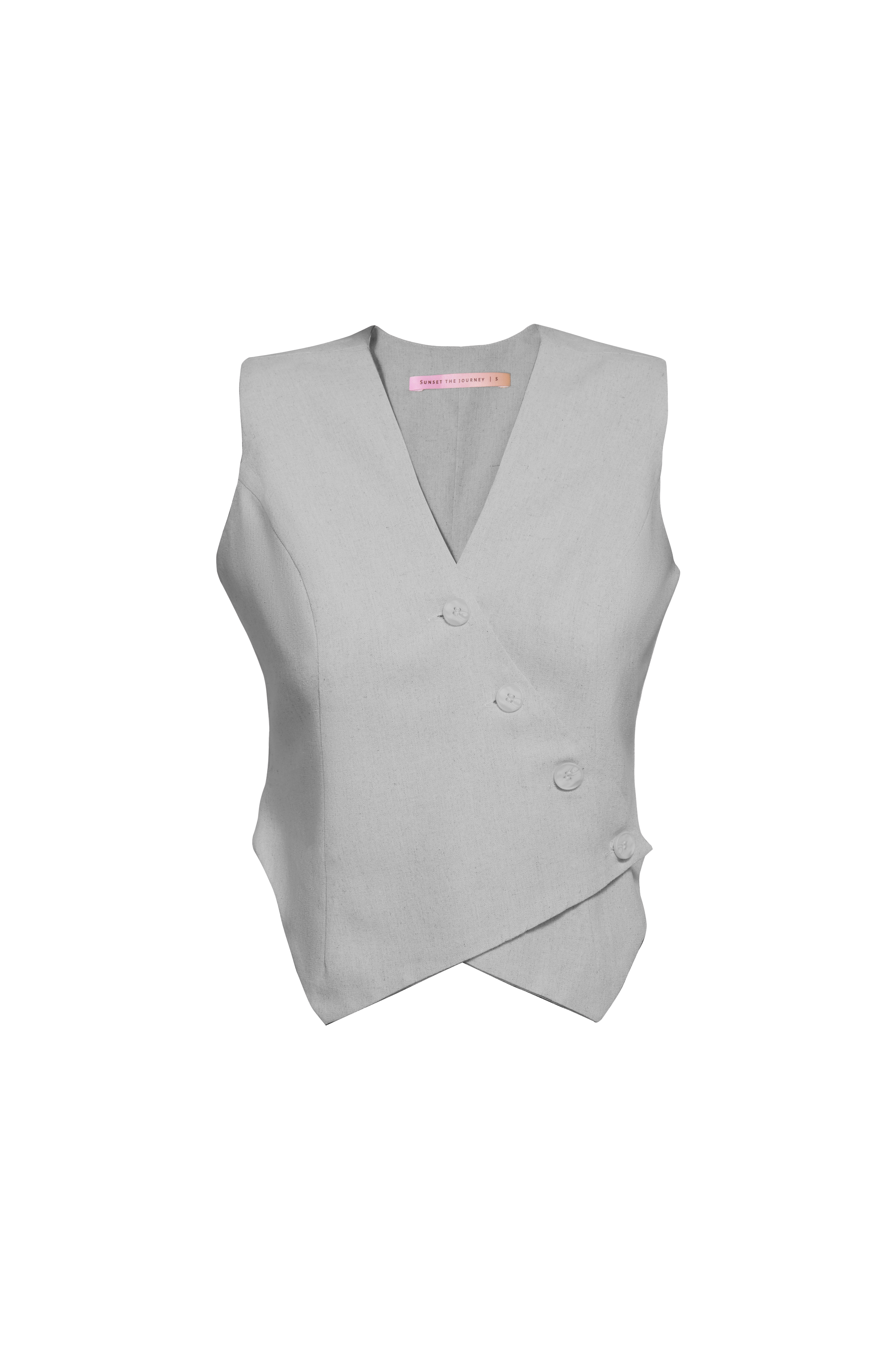 SAND STRIPE VEST (ALL COLORS)