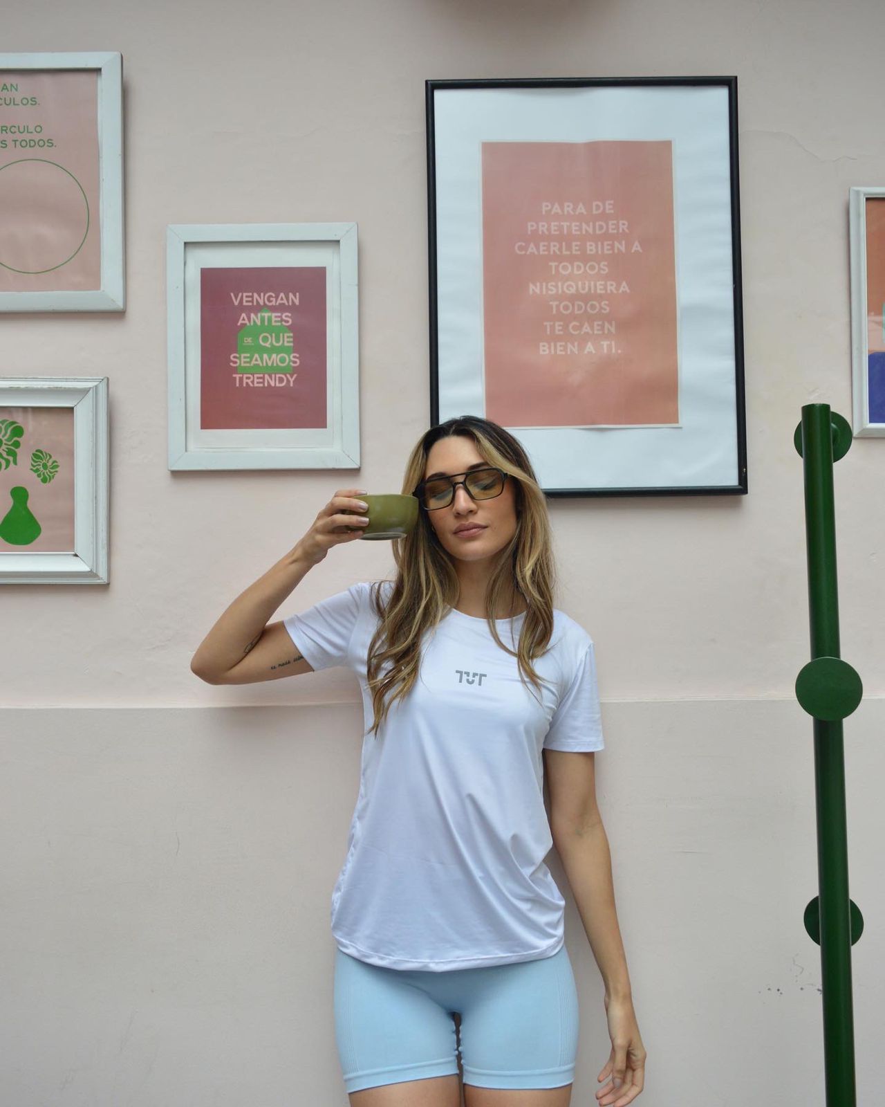 Dry-fit T-shirt White