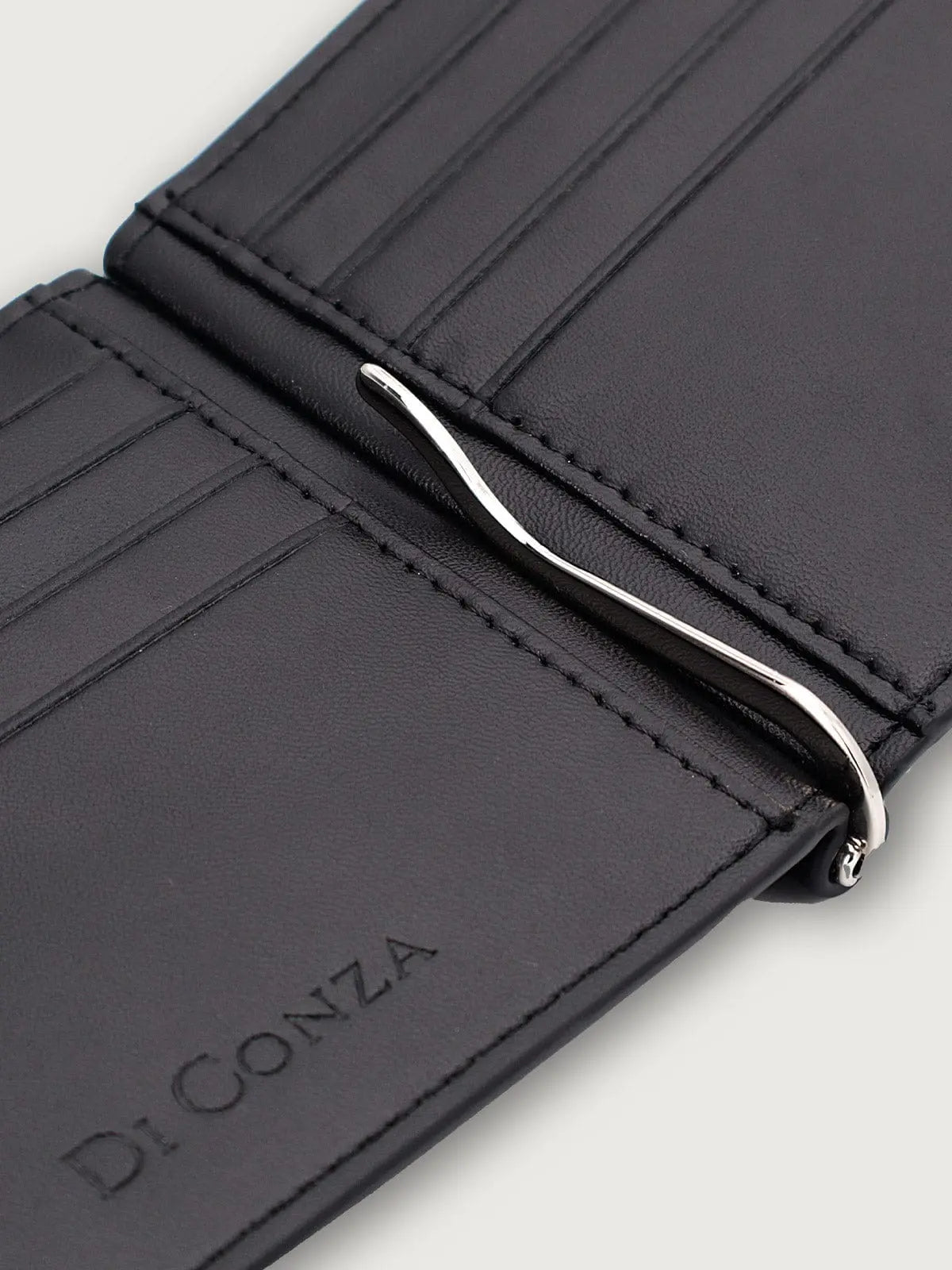 CARTERA CON CLIP COMPACTA PARA 8 TARJETAS