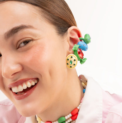 COLLAR TUTIFRUTI PÉNDULO DE GOMAS