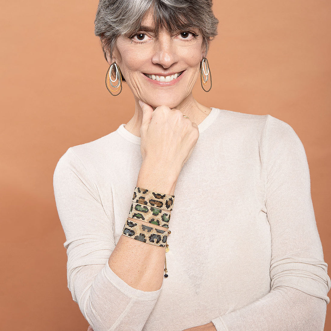 Brazalete Panthera Verde Camel