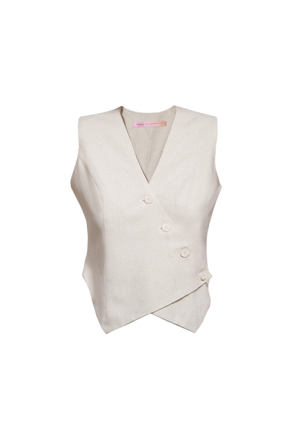 SAND STRIPE VEST (ALL COLORS)
