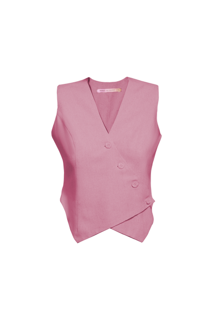 SAND STRIPE VEST (ALL COLORS)
