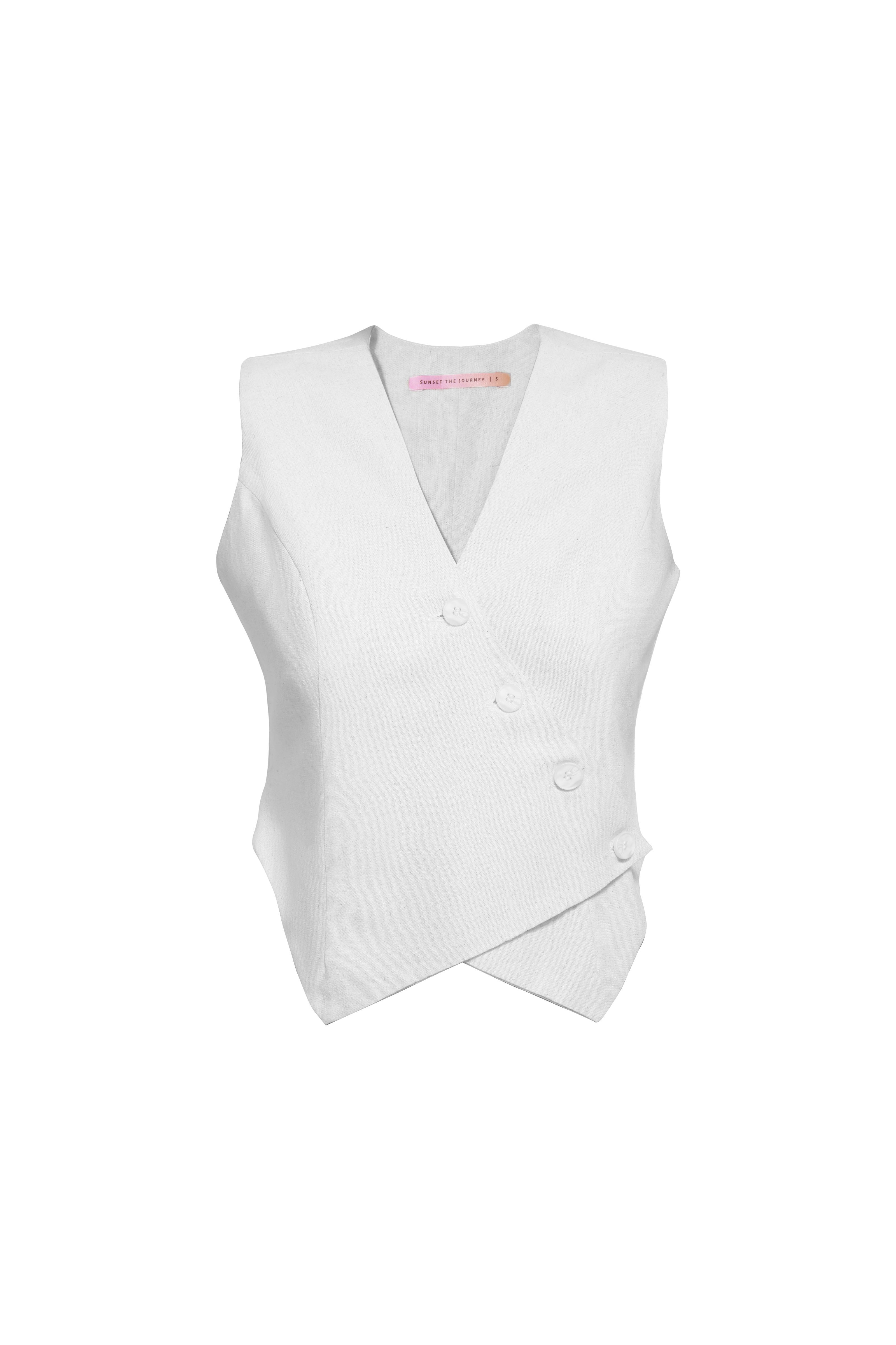 SAND STRIPE VEST (ALL COLORS)