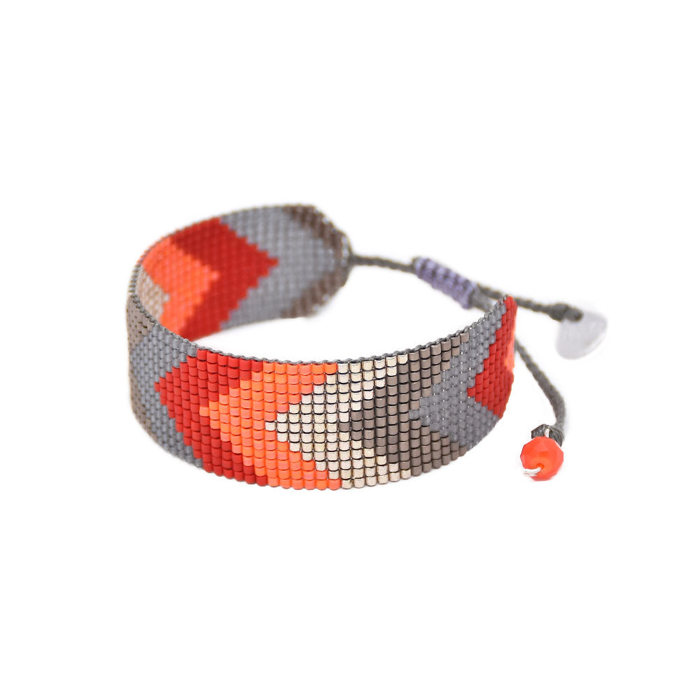 Brazalete Forward Rojo y Gris