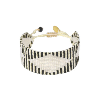 Brazalete Turbot Blanco y Negro