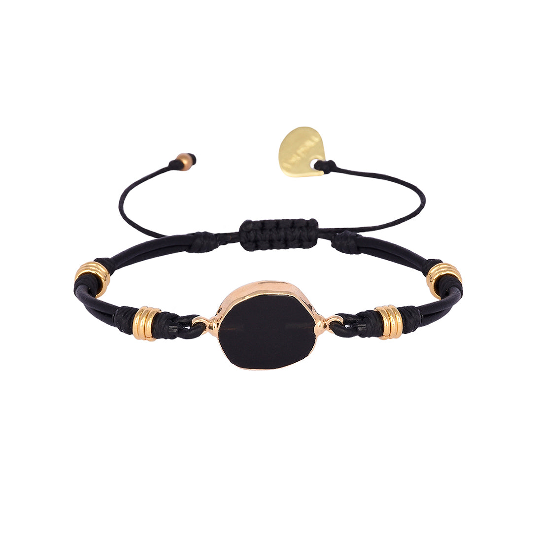 Brazalete Negro Brazilian Stone
