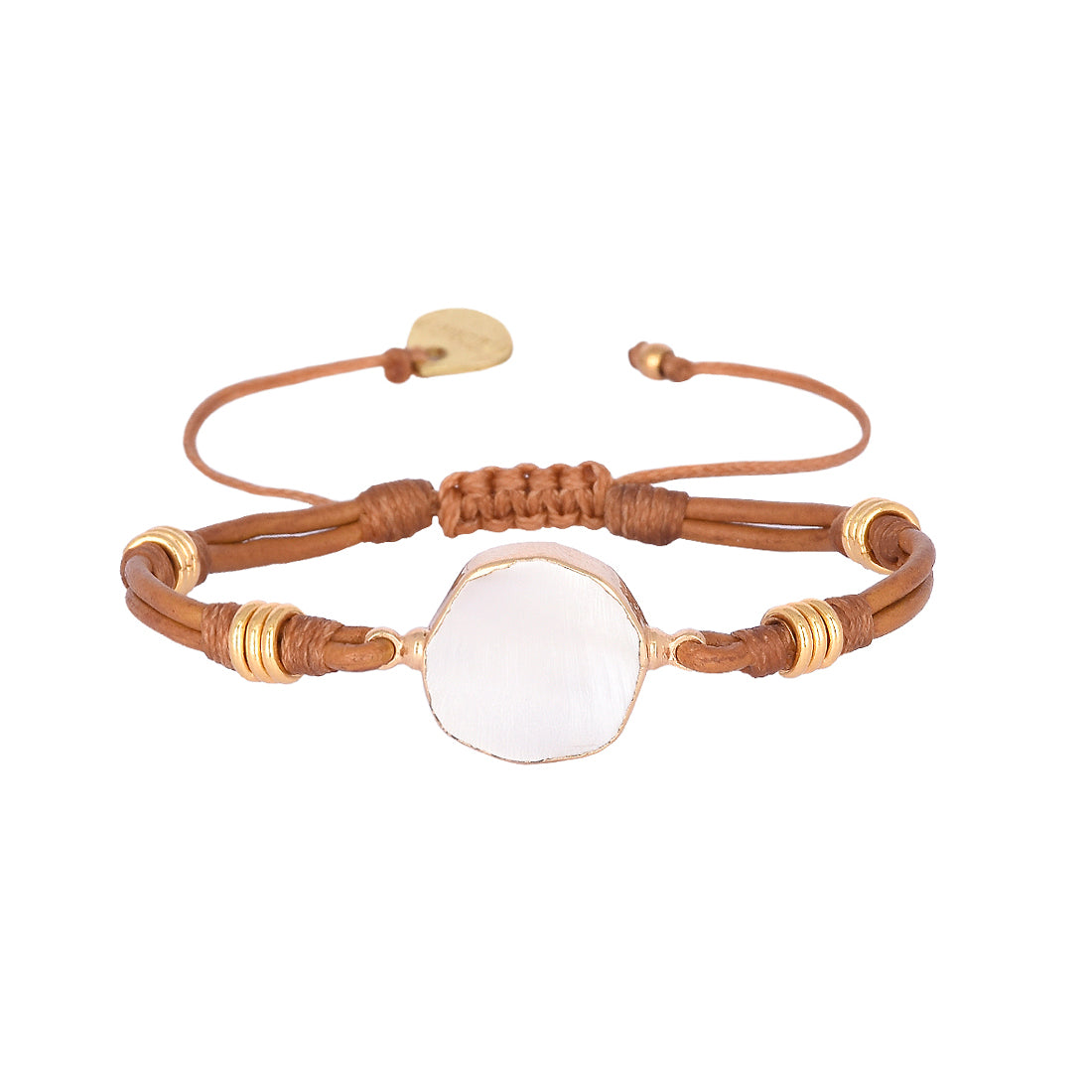 Brazalete Blanco y Café Brazilian Store