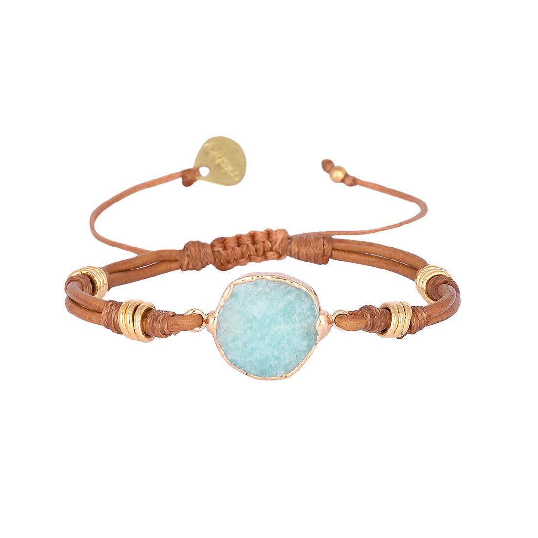 Brazalete Turqueza Brazilian Stone