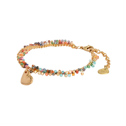 Brazalete Flow Heart Multicolor