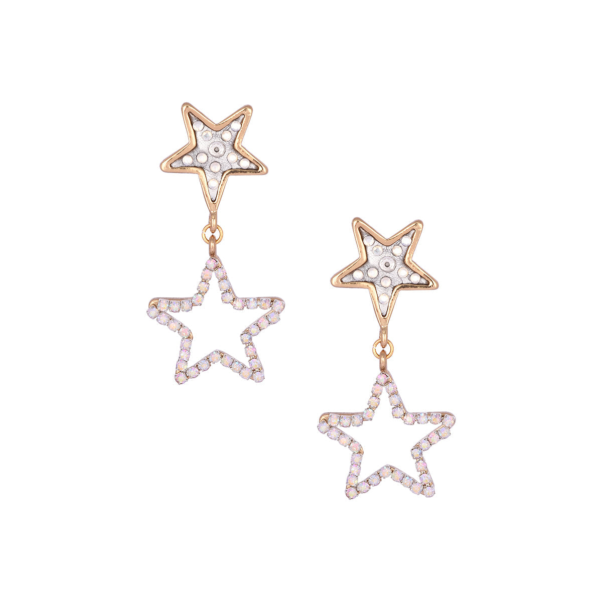 Aretes Sparkling Stars