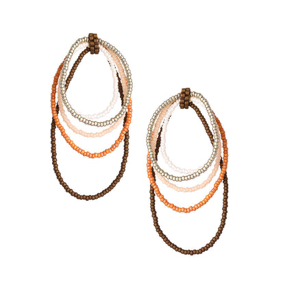 Aretes Lazos Multicolor