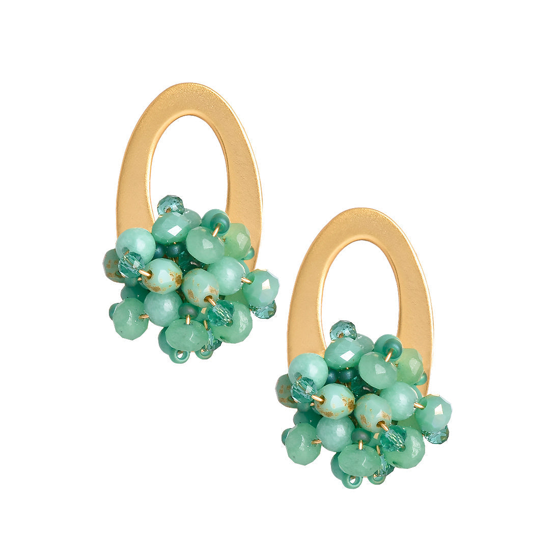 Aretes Lustra Turqueza