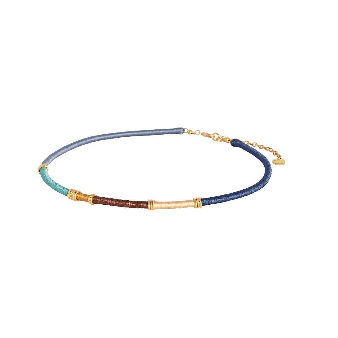Collar Afrique azul