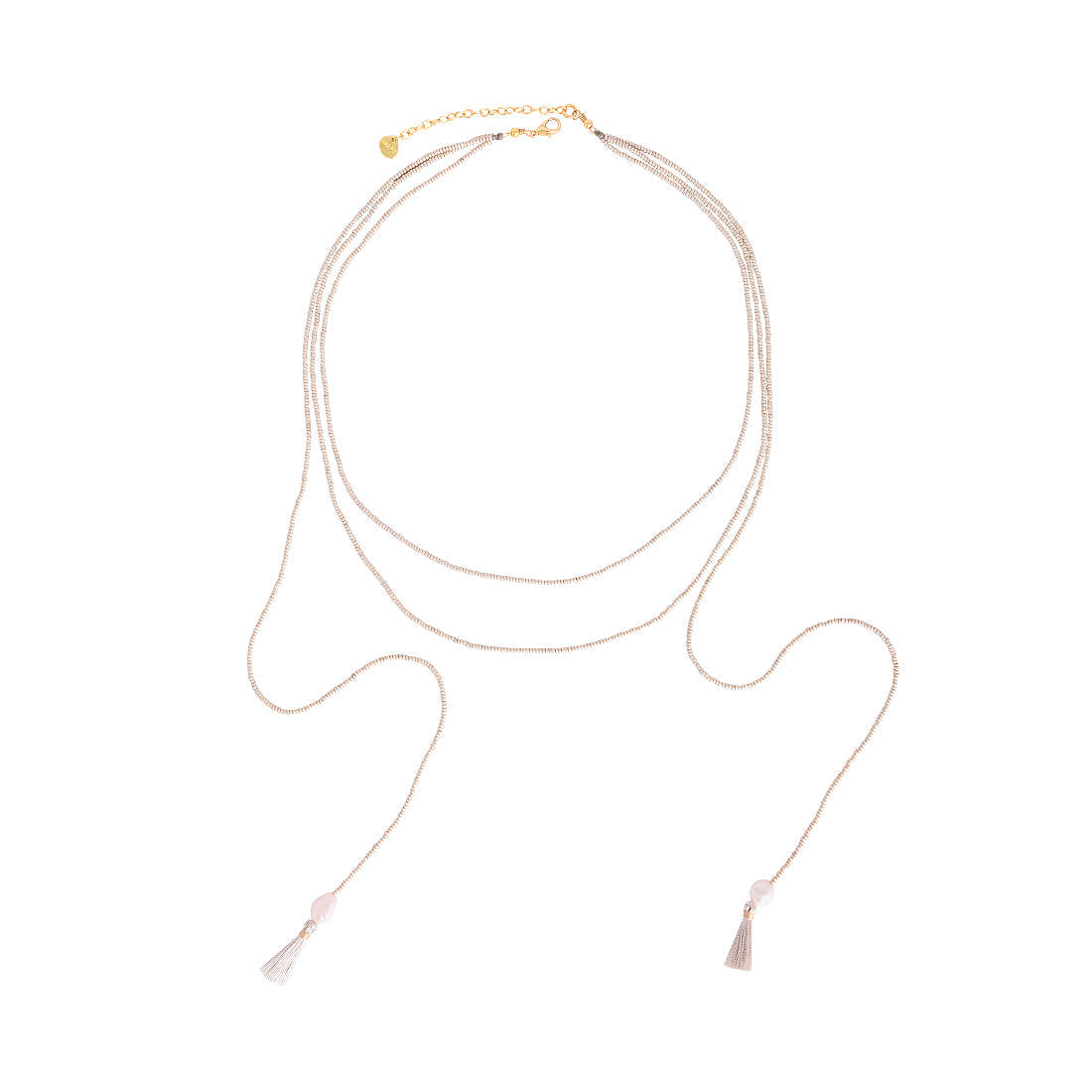 Collar Cravatte Plateado
