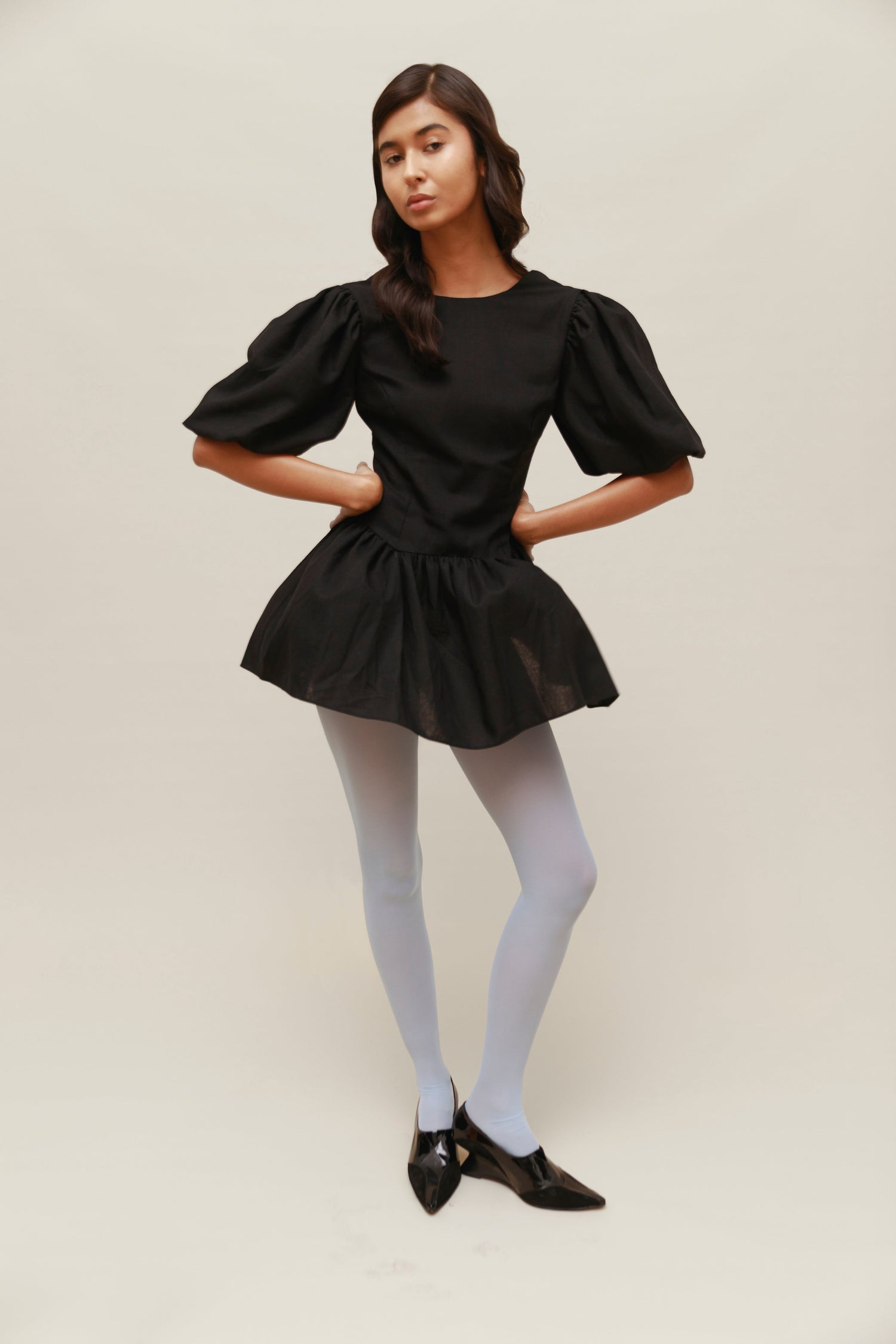 SONSOL DRESS (BLACK)