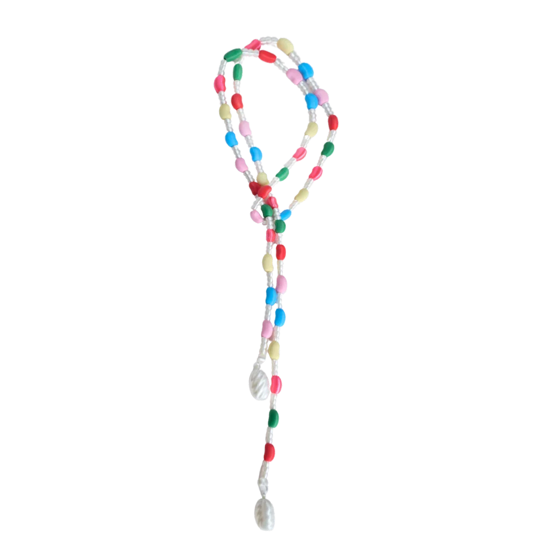 COLLAR TUTIFRUTI PÉNDULO DE GOMAS