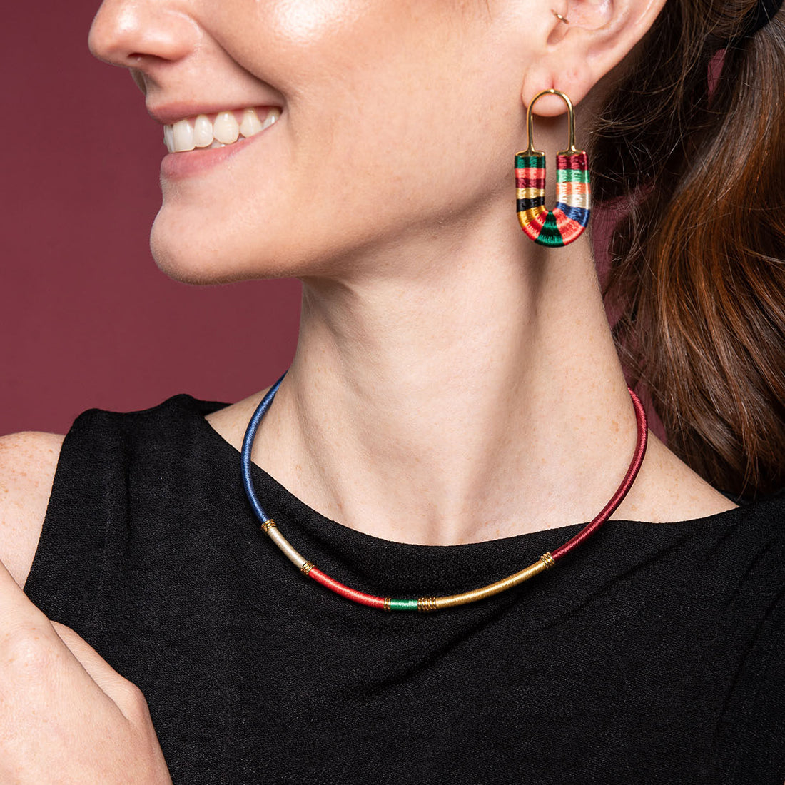 Collar Afrique Multicolor