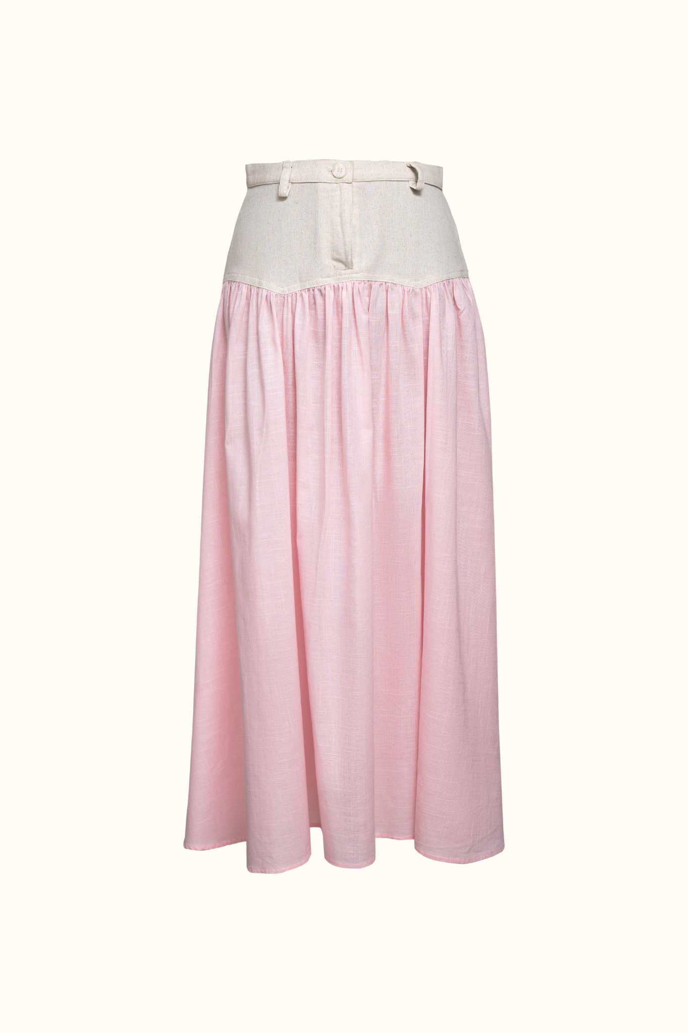 SAND STRIPE SKIRT (ROSA)