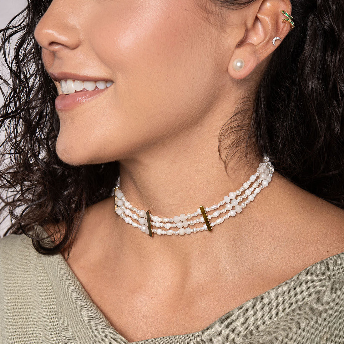 Chocker Trivya Blanco