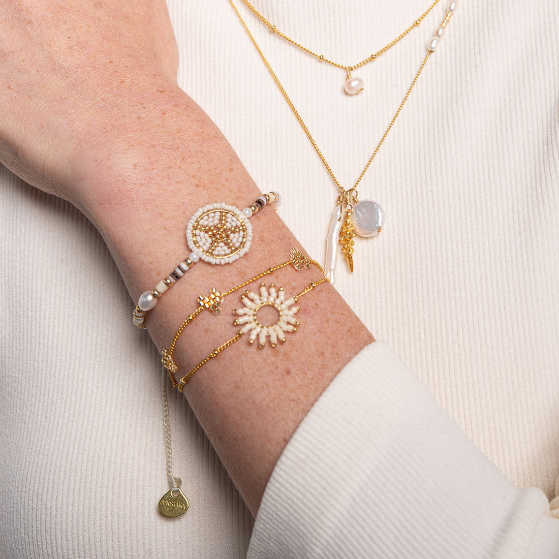 Brazalete Shoreside Blanco
