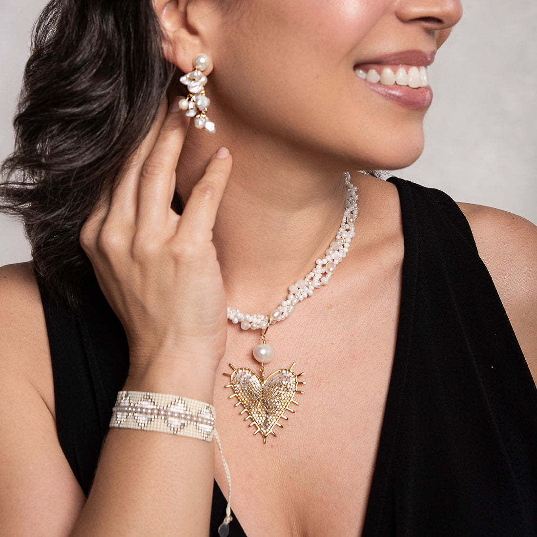 Collar Mystic Pearl Dorado