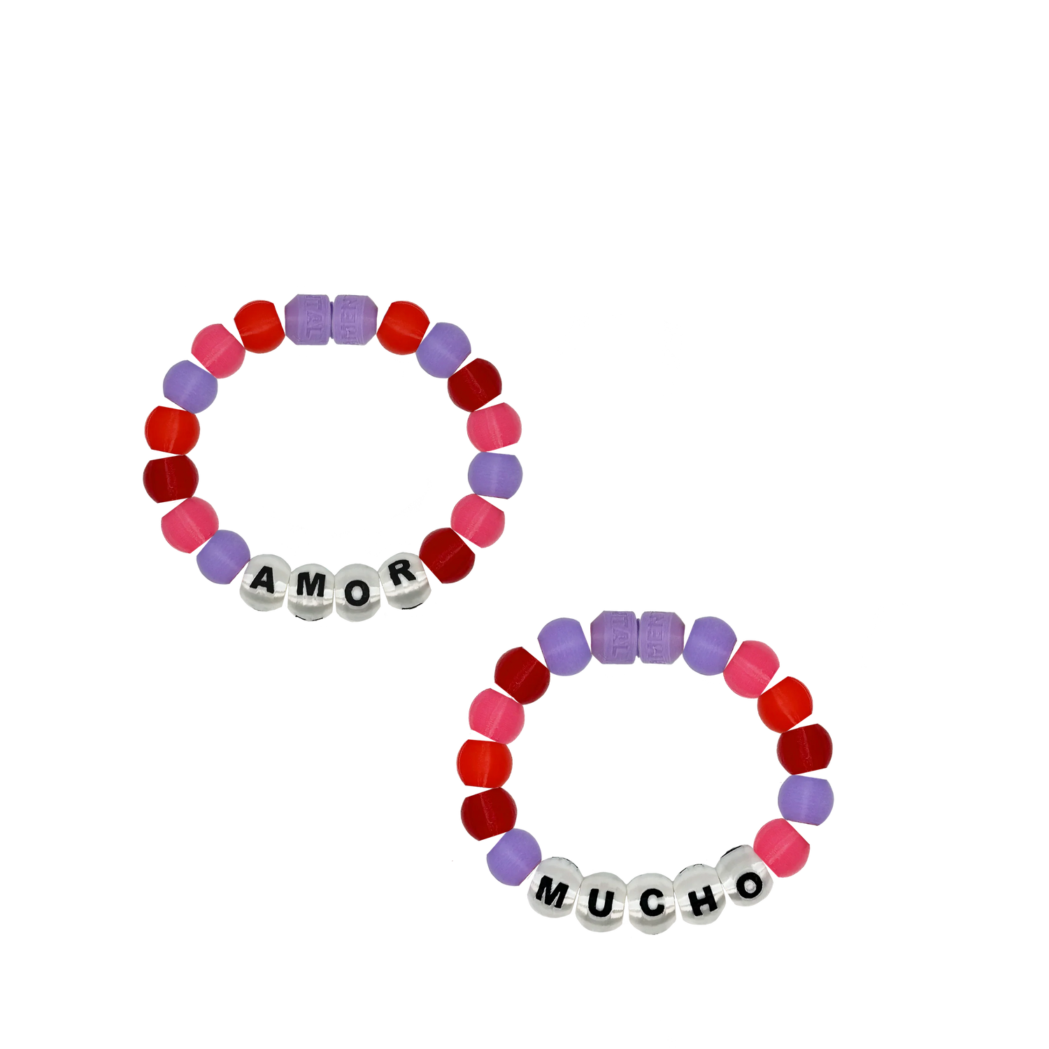 MUCHO AMOR CAMP BRACELETS X2 - AGYBO