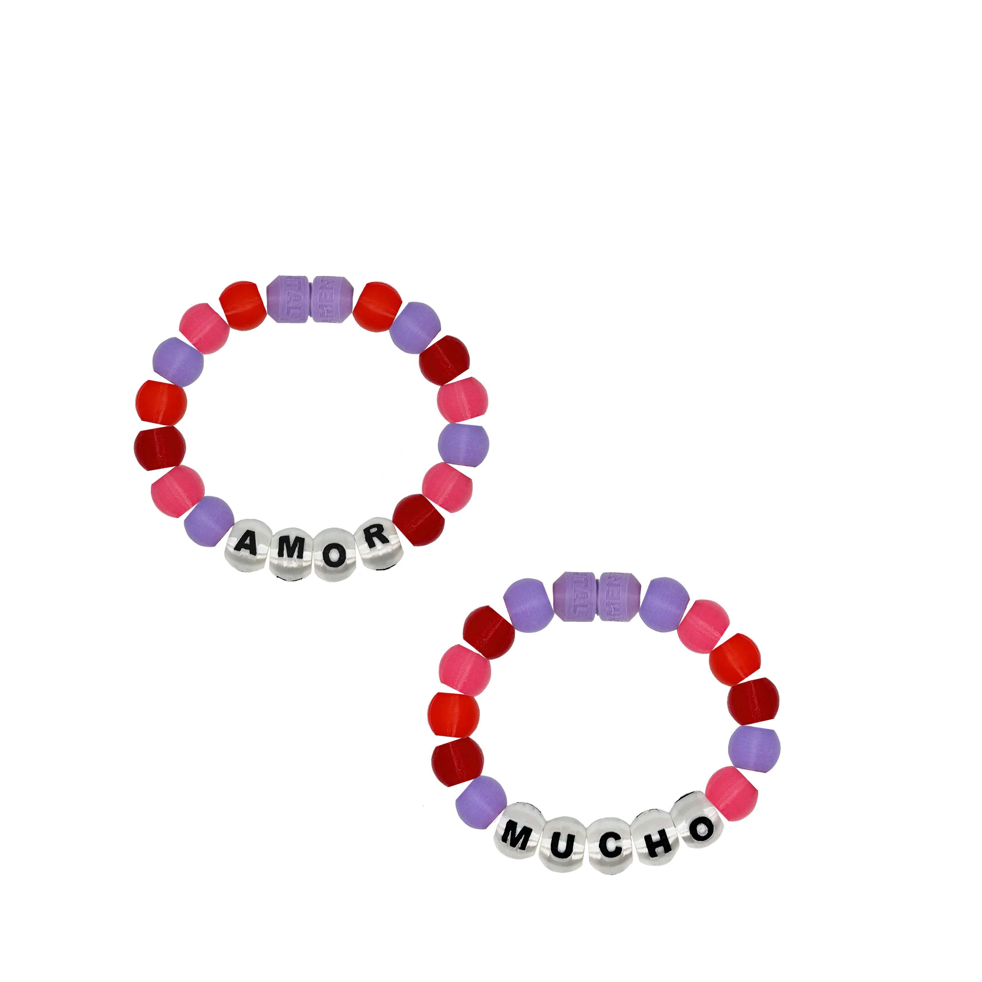 MUCHO AMOR CAMP BRACELETS X2 - AGYBO