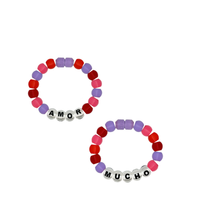 MUCHO AMOR CAMP BRACELETS X2 - AGYBO