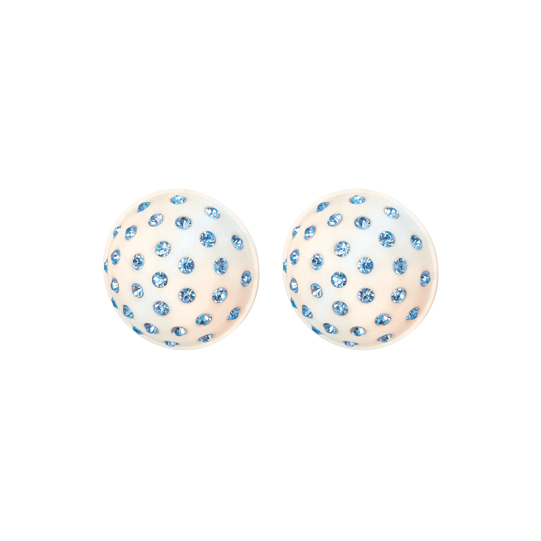 ARETES DE TOPO CON CRISTALES