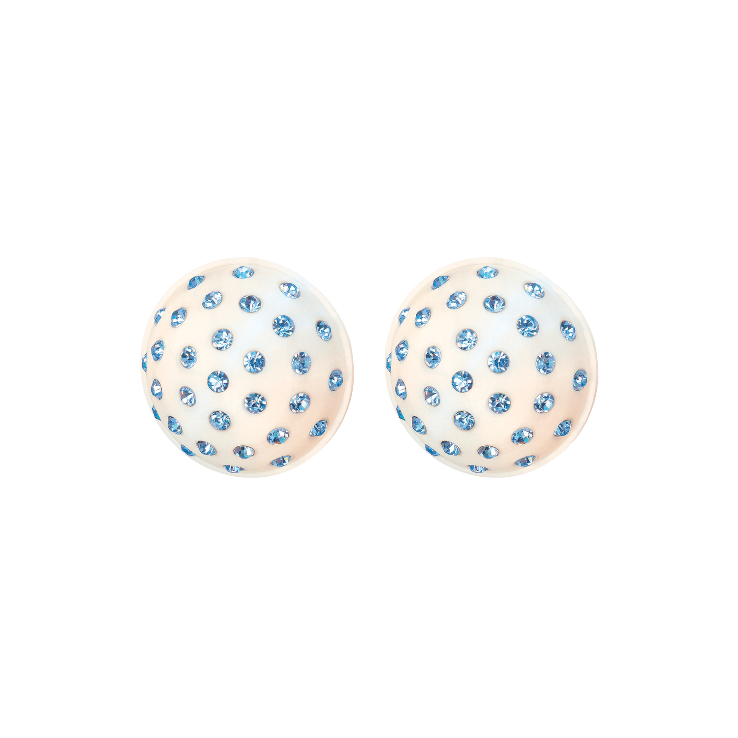 ARETES DE TOPO CON CRISTALES