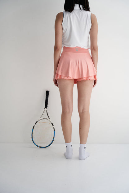 Crossed Court Skirt