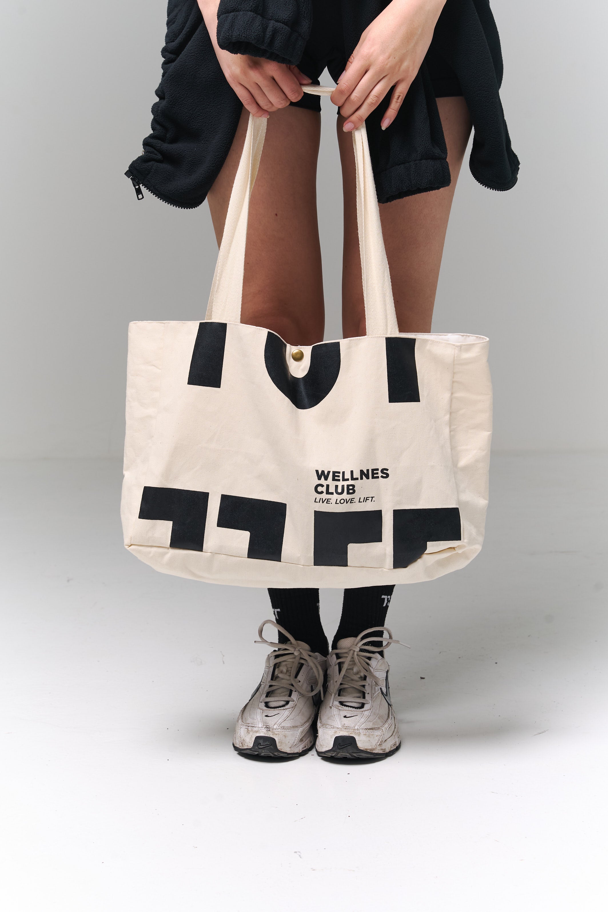 Wellness club tote bag