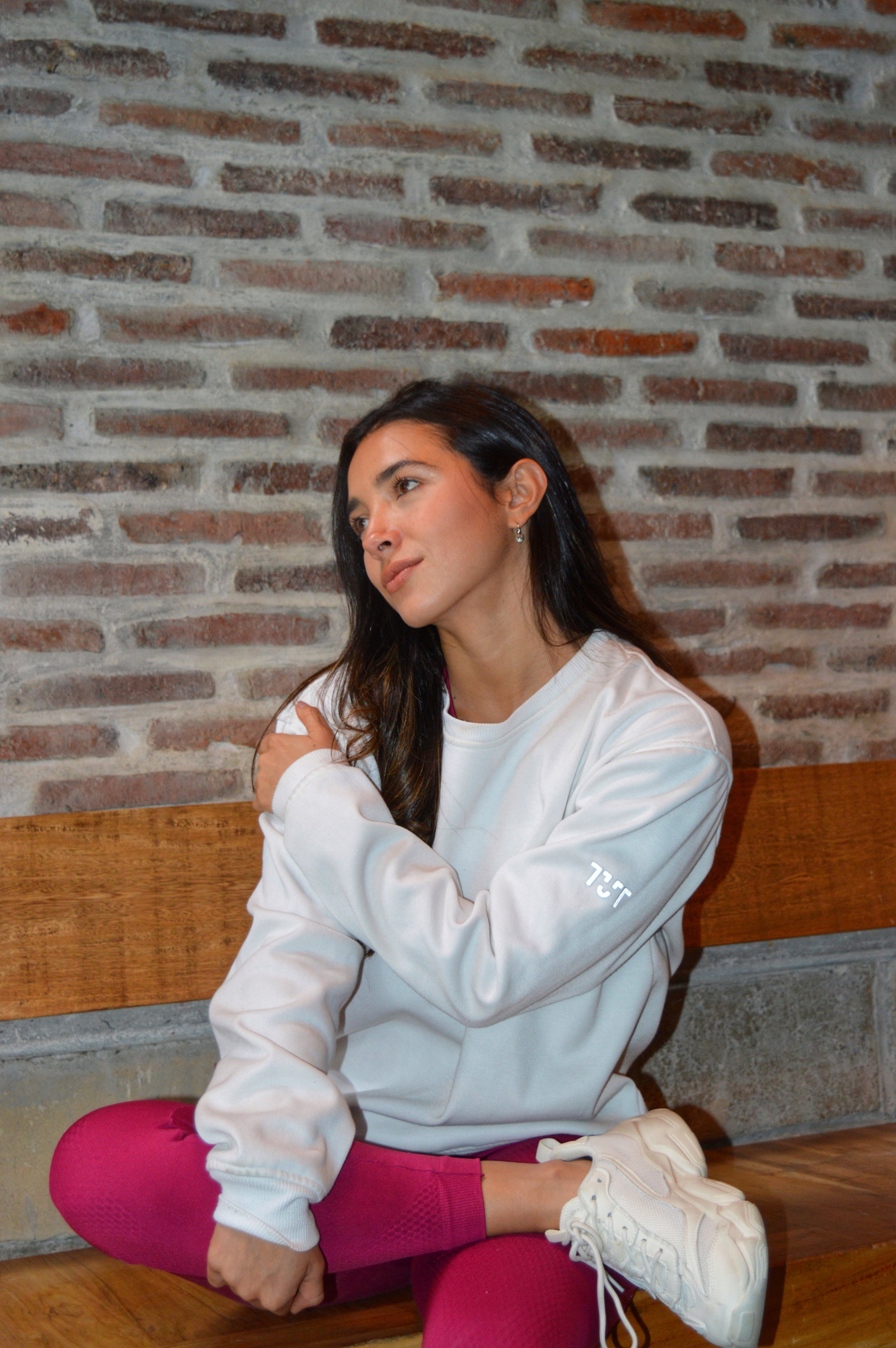 Oversized Crewneck White