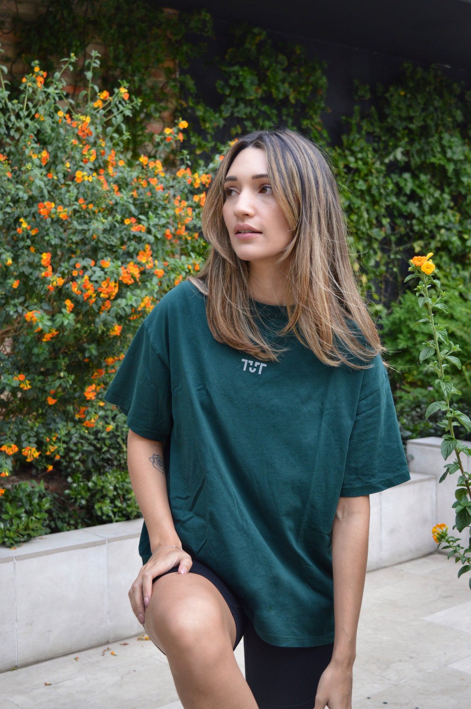 Oversized T-shirt Green