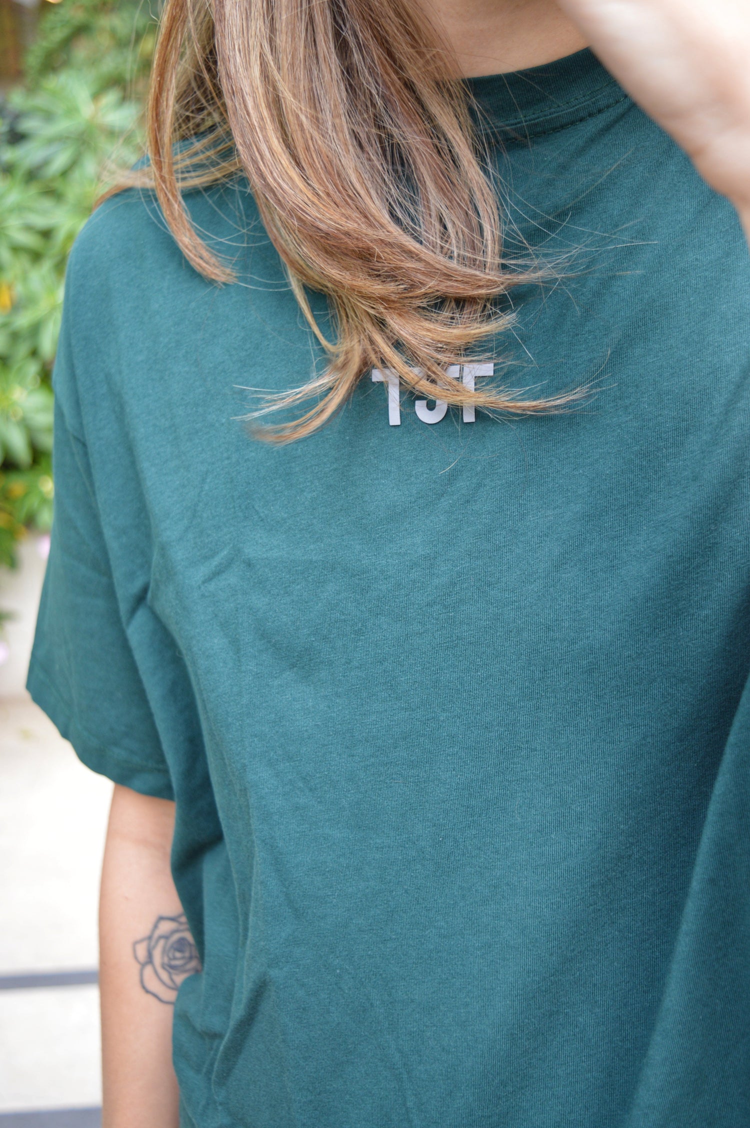 Oversized T-shirt Green