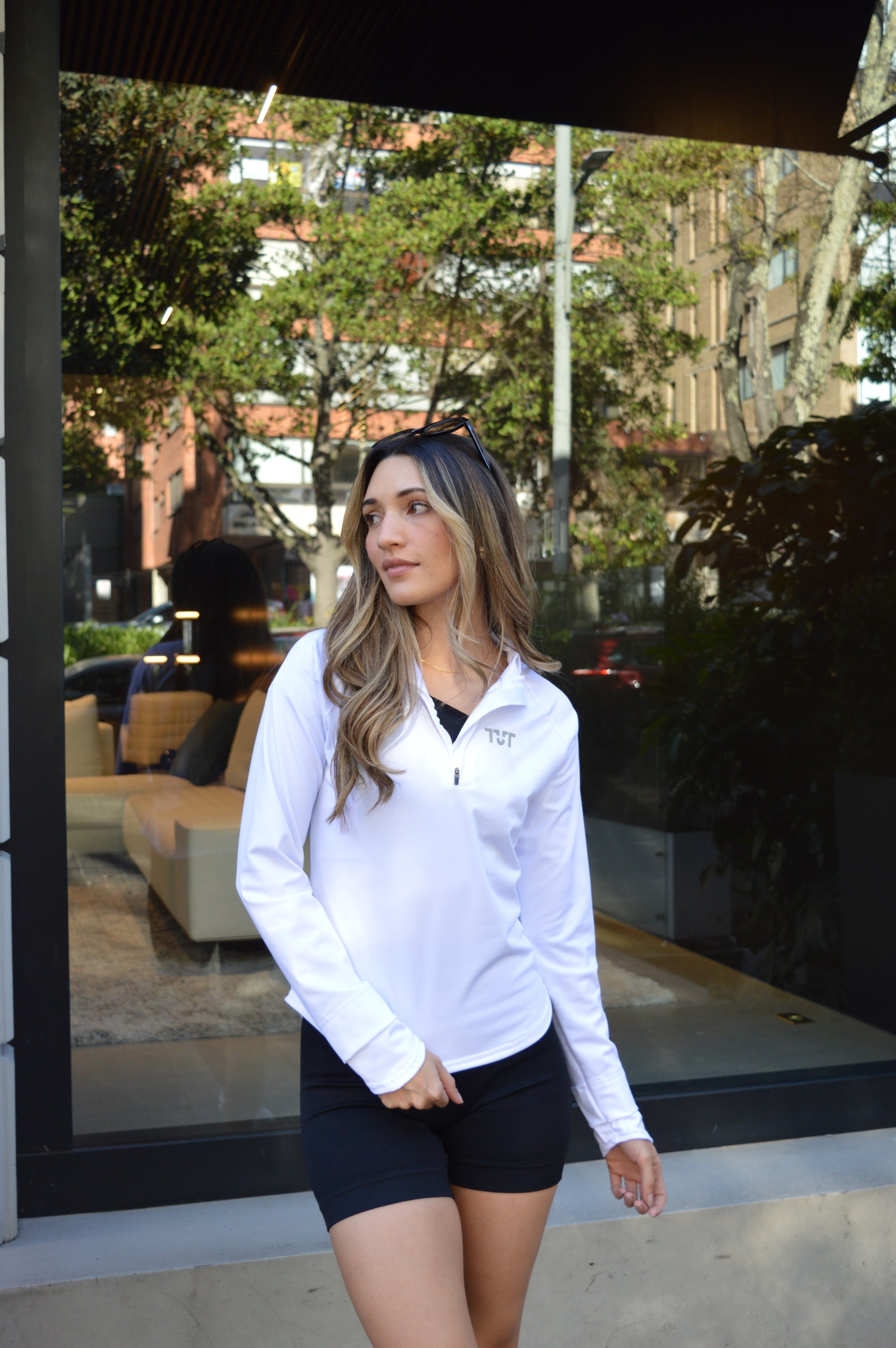 Elegance Dry-fit Jacket White