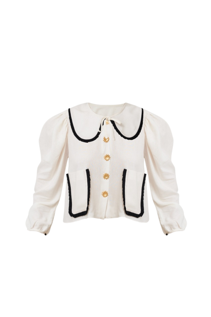 FLOR DE SOL SHIRT (IVORY)