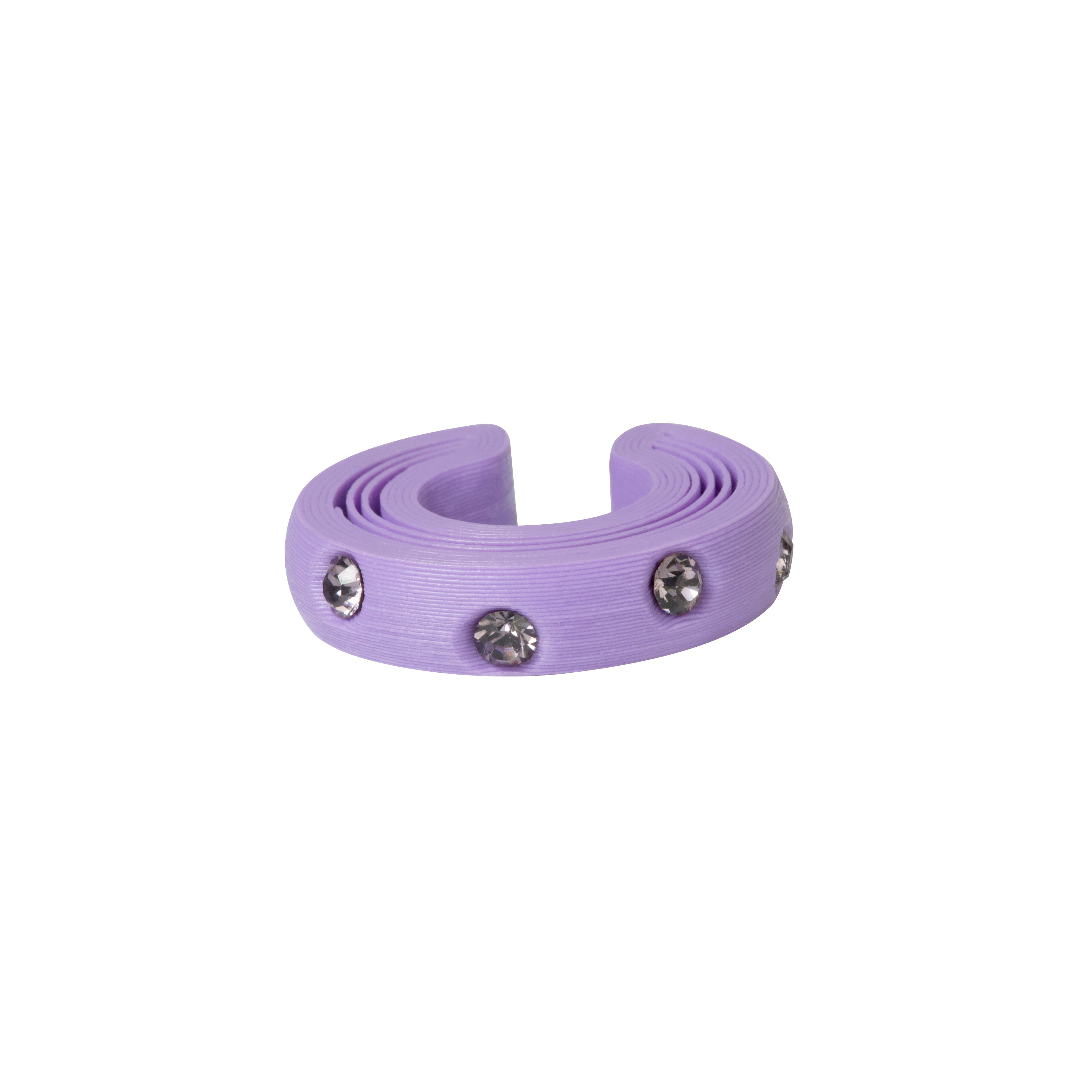 EAR CUFF GRUESO CON CRISTALES X1
