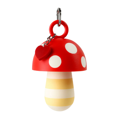LIPSTICK CASE HONGO RAYAS VAINILLA/BLANCO