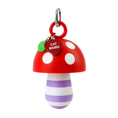 LIPSTICK CASE HONGO RAYAS LILA/BLANCO