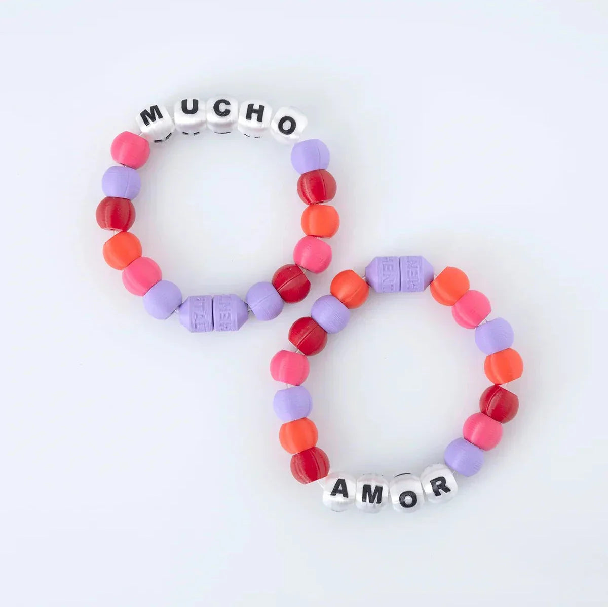 MUCHO AMOR CAMP BRACELETS X2 - AGYBO