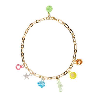 COLLAR OCÉANO CON DIJES MIX