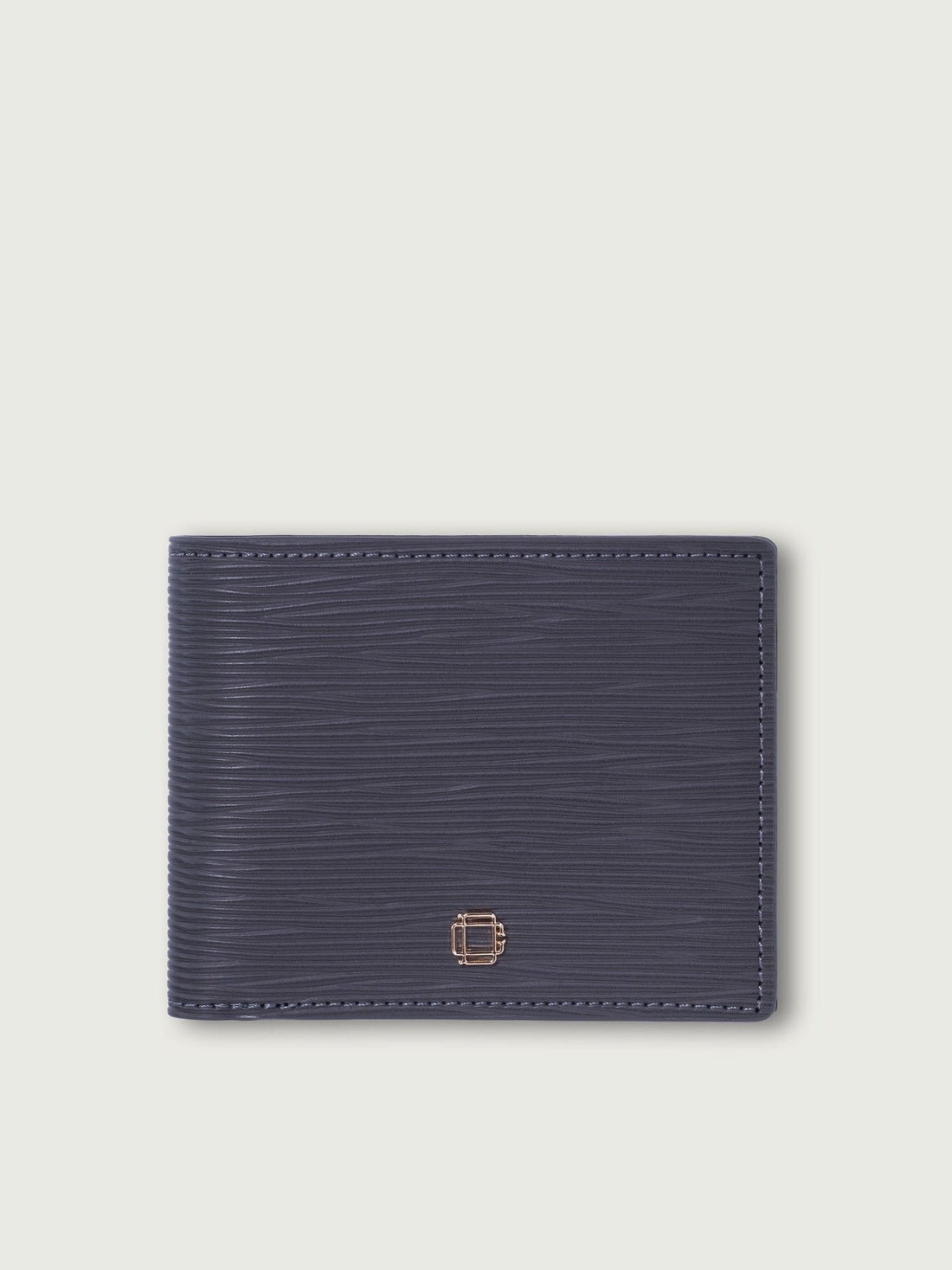 CARTERA DE CUERO ICON GRIS PARA 8 TARJETAS