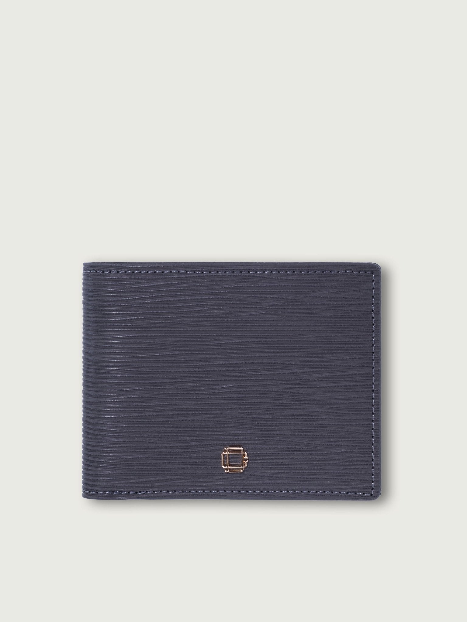 CARTERA DE CUERO ICON GRIS PARA 8 TARJETAS