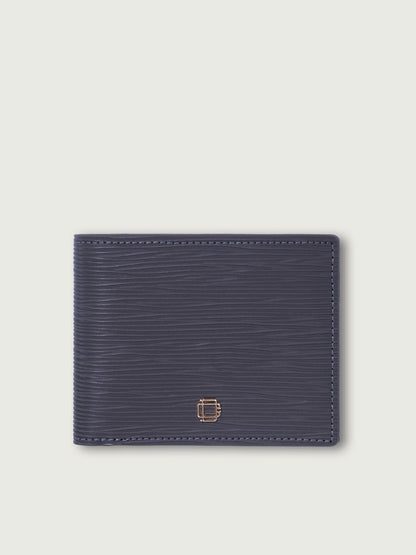 CARTERA DE CUERO ICON GRIS PARA 8 TARJETAS