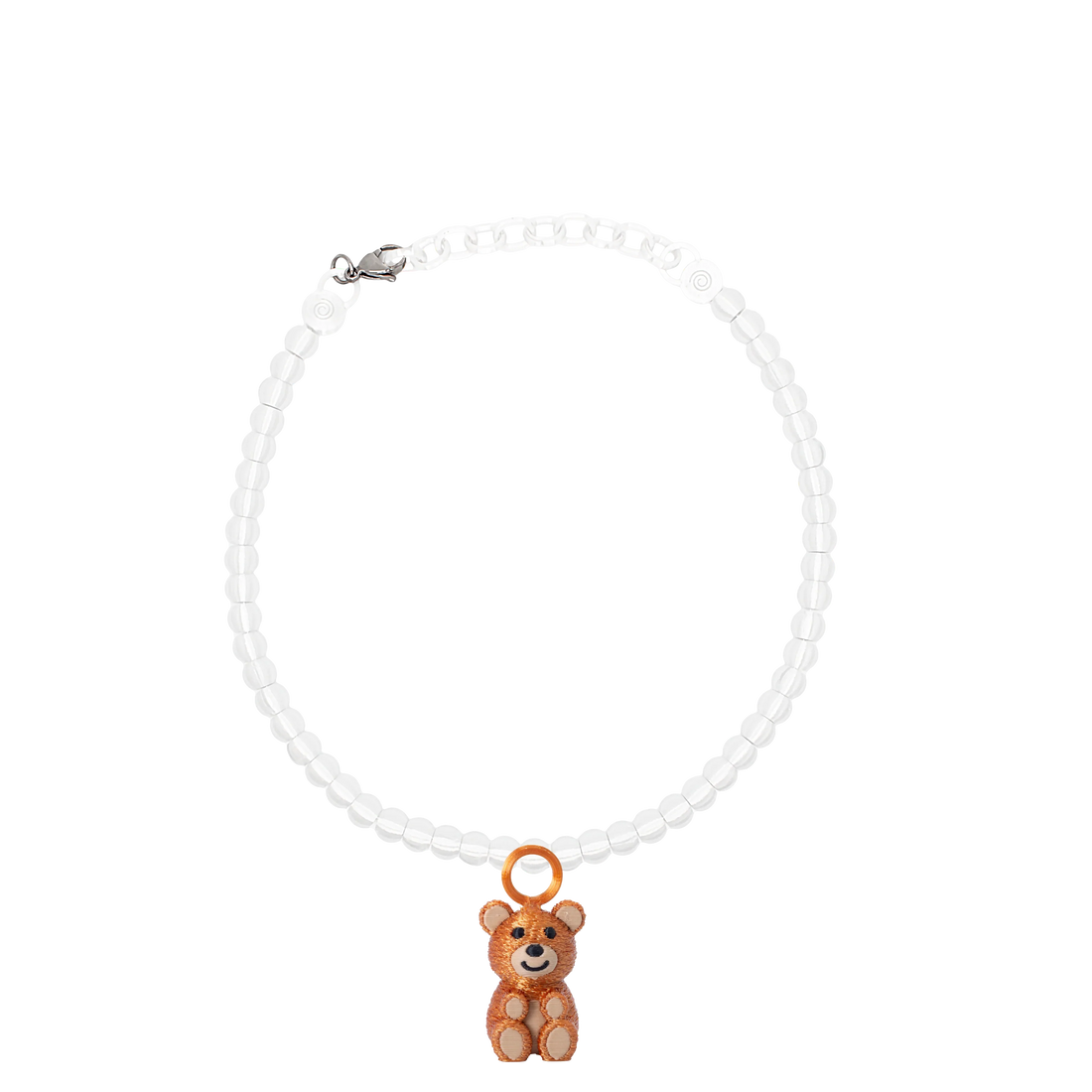 COLLAR DE PERLAS CON DIJE OSO