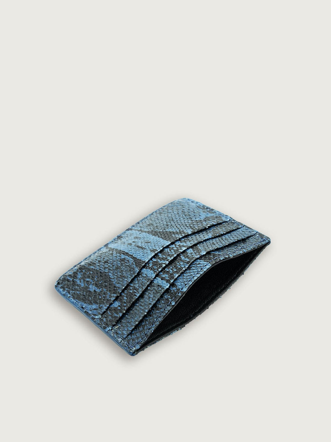 TARJETERO SLIM SERPIENTE GENUINO