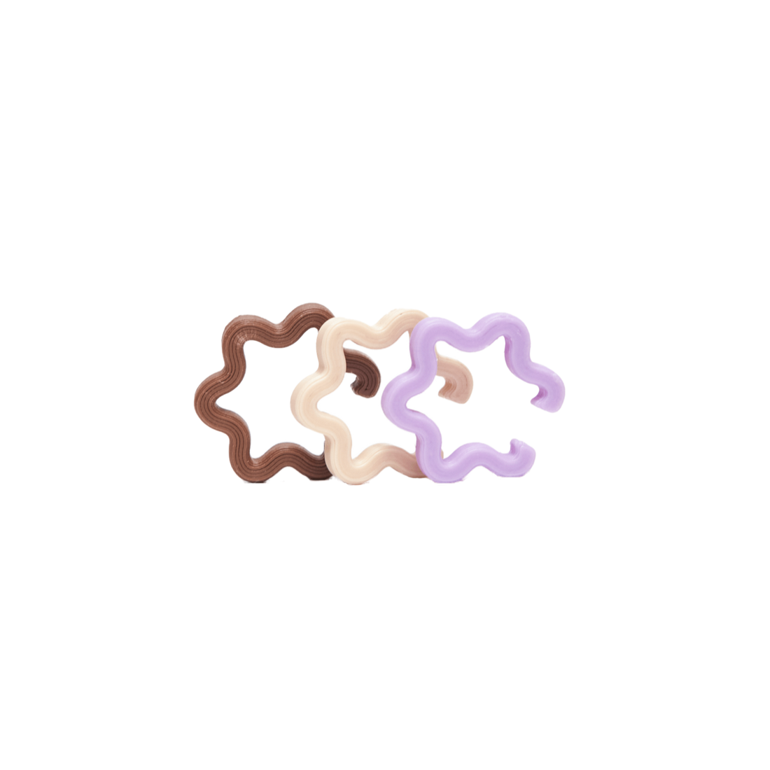 EAR CUFFS EXTRAFLORAL SET X3
