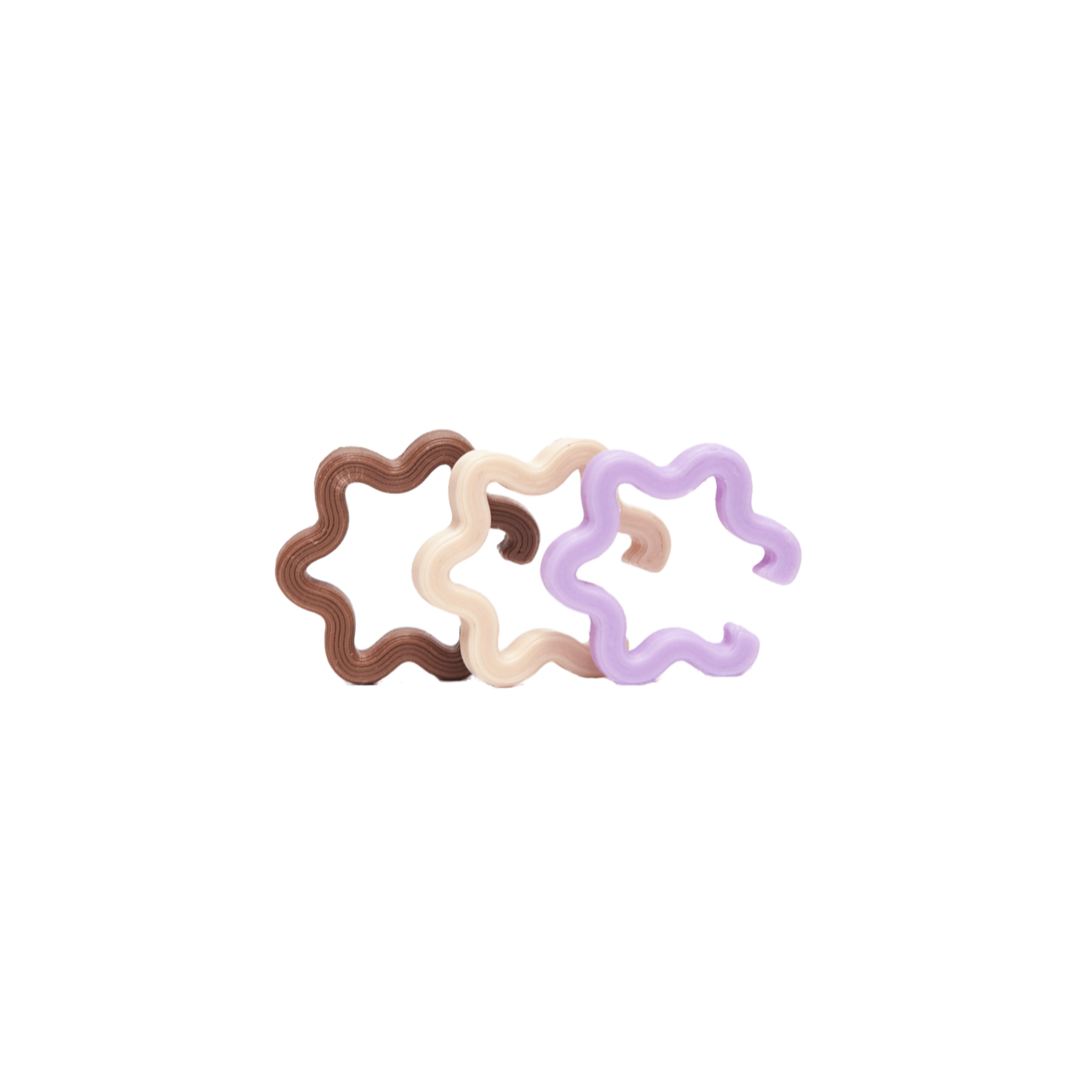 EAR CUFFS EXTRAFLORAL SET X3